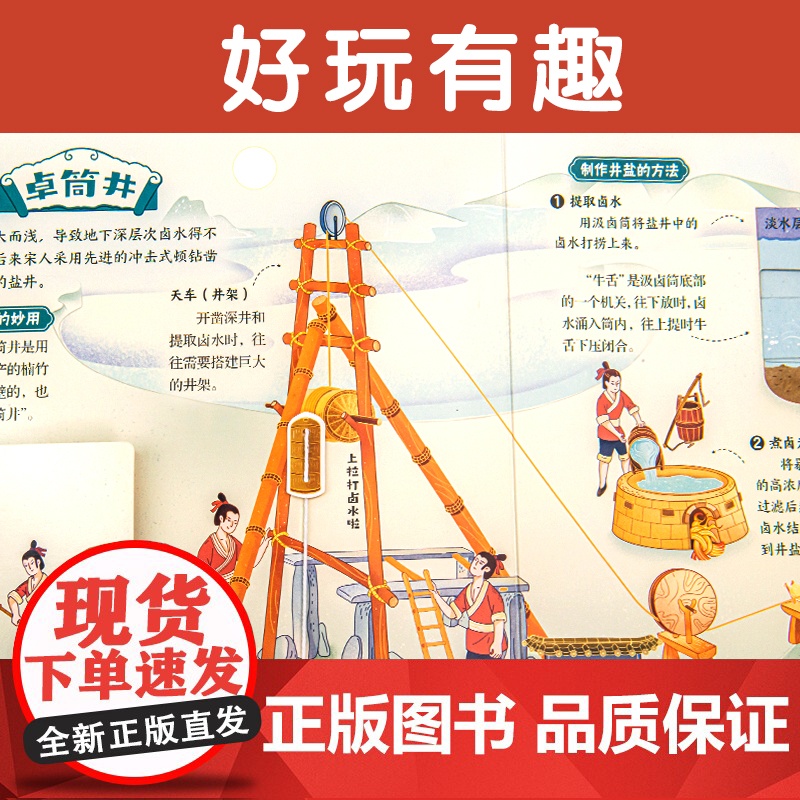 了不起的发明与发现中国+外国篇立体书儿童3d立体绘本故事书3一6岁以上翻翻书宝宝绘本故事早教科普类书籍小学生一二年级阅读高清大图
