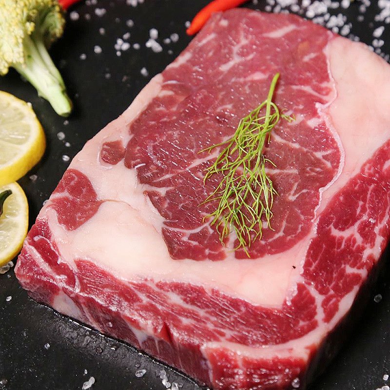 恒都 澳洲原切肉眼牛排150g 整块原切