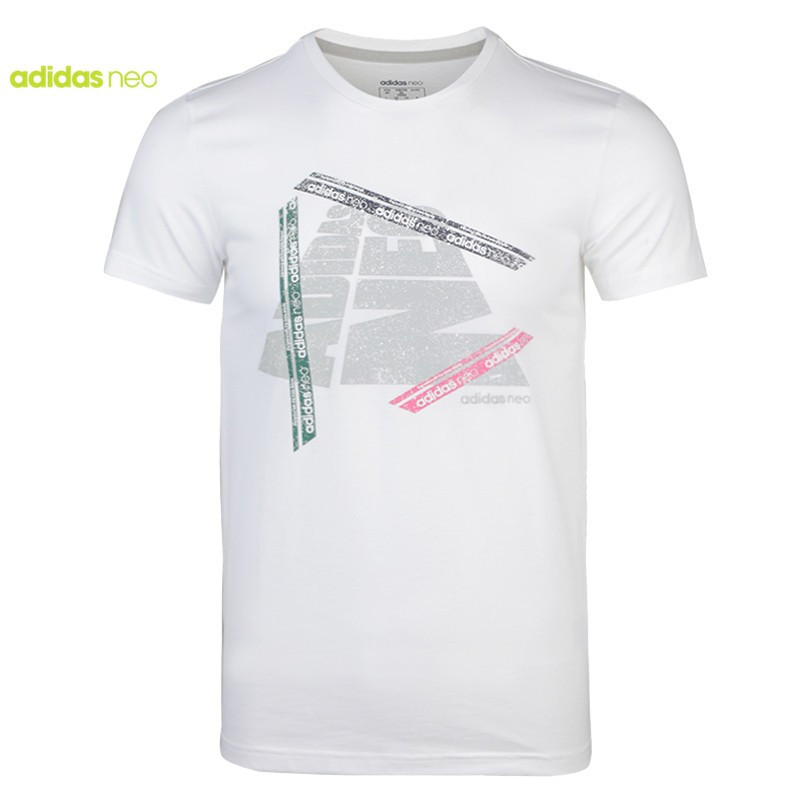 ADIDAS阿迪达斯NEO 2020夏季新品男子运动休闲短袖T恤FP7302 FP7305 C