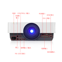 [套餐]索尼(SONY)VPL-F720HZL[上门安装]激光工程投影高亮商务投影机家用高清投影仪7000流明WUXGA