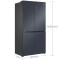 国补链接海尔(Haier)冰箱BCD-519WGHTD1BGTU1十字对开门519L容量超薄零嵌入家用