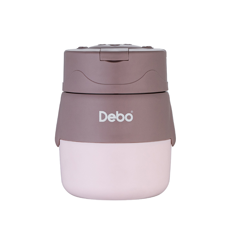 德铂(Debo)露比(不锈钢汤罐)便携早餐杯汤杯带盖上班族餐盒0.5LDEP-DS379!高清大图