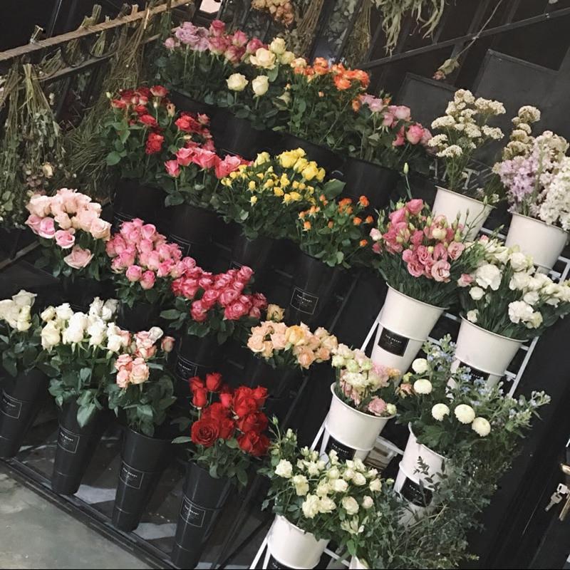 大号花店多层花架 花店货架 铁艺花架 鲜花货架 花店花桶 展示架定制