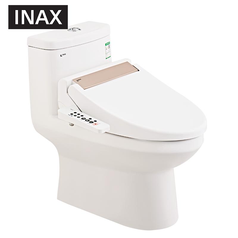 日本-伊奈(INAX)智能马桶套装 智能盖板座便器连体坐便器