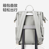 爱华仕简约电脑包女高级质感大容量通勤上班背包休闲旅行包双肩包