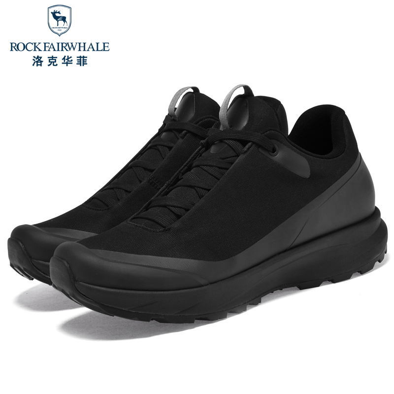 洛克华菲 Rock Fairwhale 男士低帮鞋轻盈透气舒适百搭设计潮流耐磨运动健步鞋高清大图