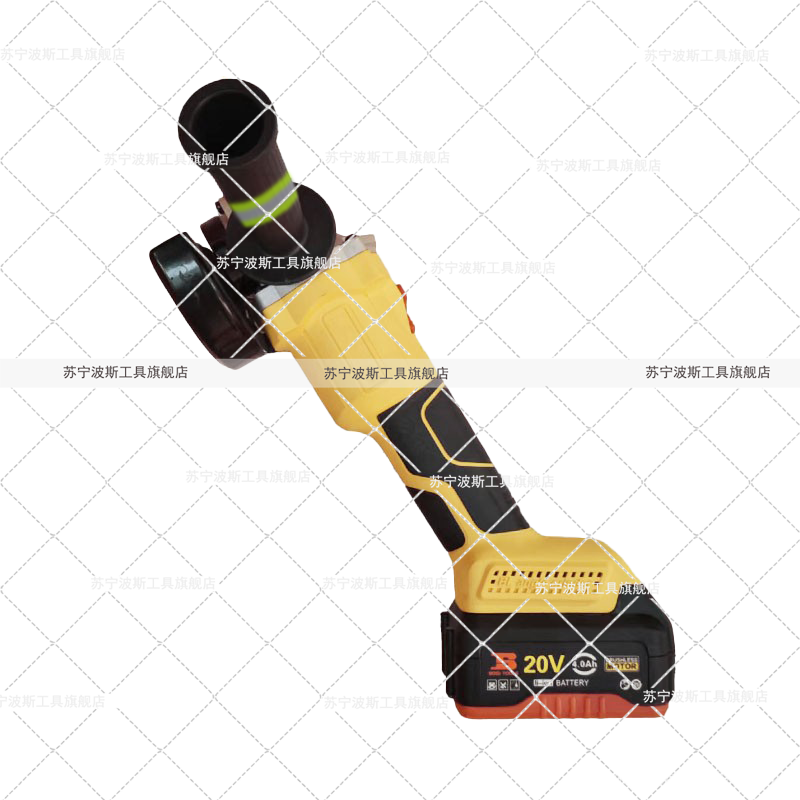 波斯(BOSI) 荧光系列无刷锂电角向磨光机 20V/4.0Ah 台高清大图