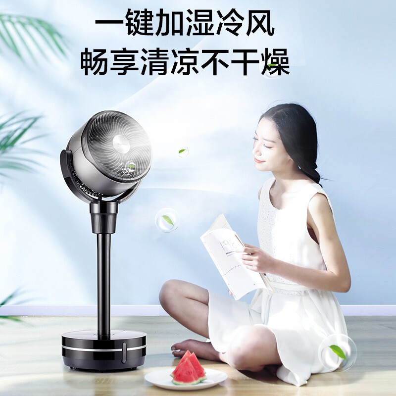 格力(GREE)空气循环扇空调扇 家用冷风扇 空气循环扇客厅卧室适用节能遥控制冷风扇水冷风扇 KSZ-03X60DgZ高清大图
