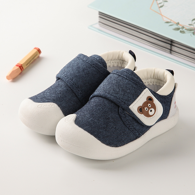 智扣学步鞋男宝宝鞋子春秋季0一1-2岁休闲鞋婴儿鞋软底透气婴幼儿女