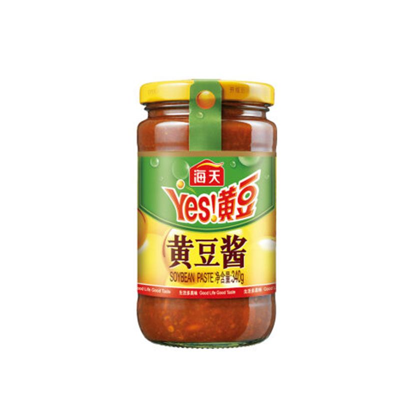 海天 黄豆酱340g 中华老字号豆瓣酱甜面酱(100瓶起订,低于起订量不发货)