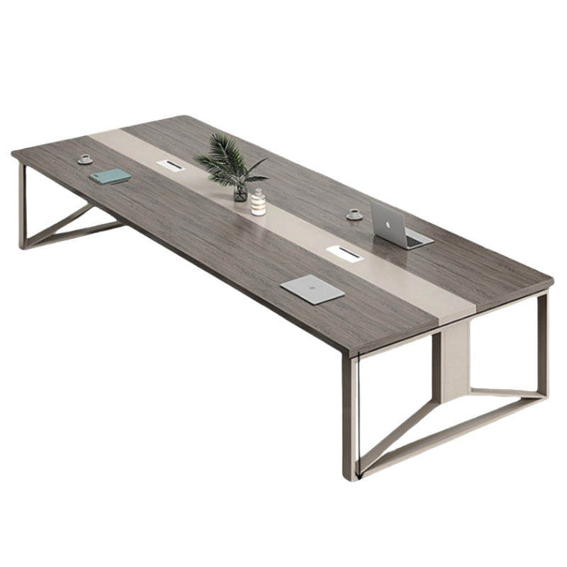 鑫龙都钢木会议桌高清大图