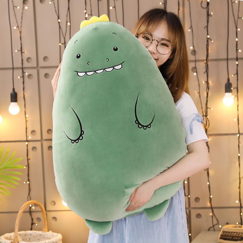 长款抱枕公仔布娃娃女生恐龙玩偶靠垫床上睡觉枕头懒人抱着睡觉