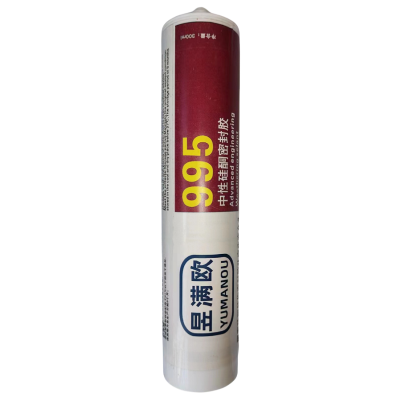 昱满欧 中性硅酮密封胶 透明300ml 支高清大图