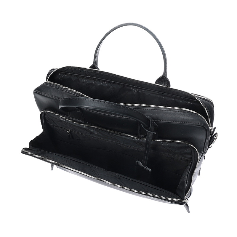 longchamp珑骧男士baxi系列牛皮中号手提公文包2141788