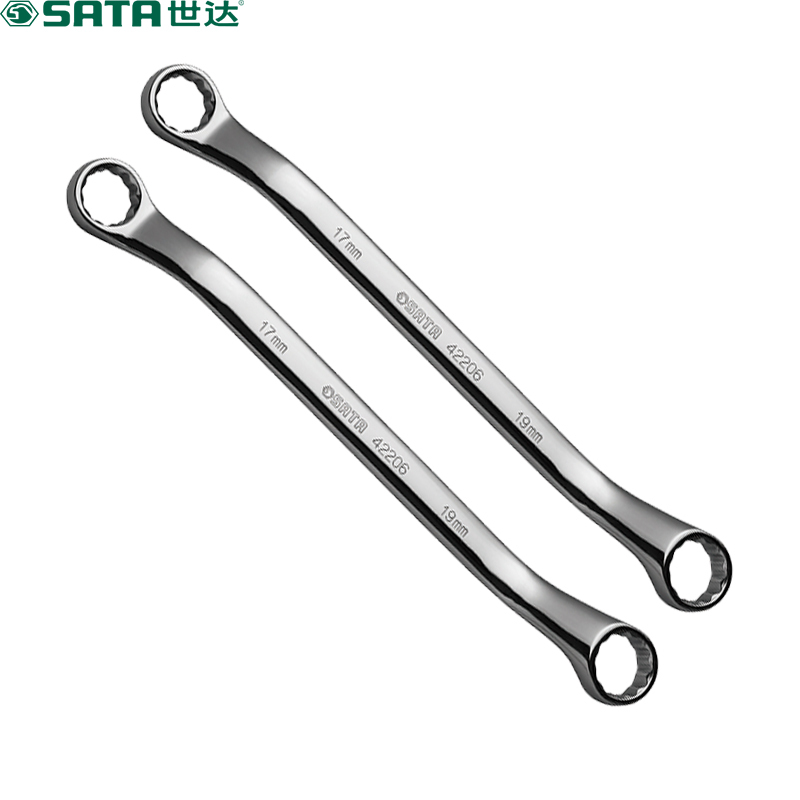 世达(SATA)27*30mm梅花扳手42225-银色(单位:把)