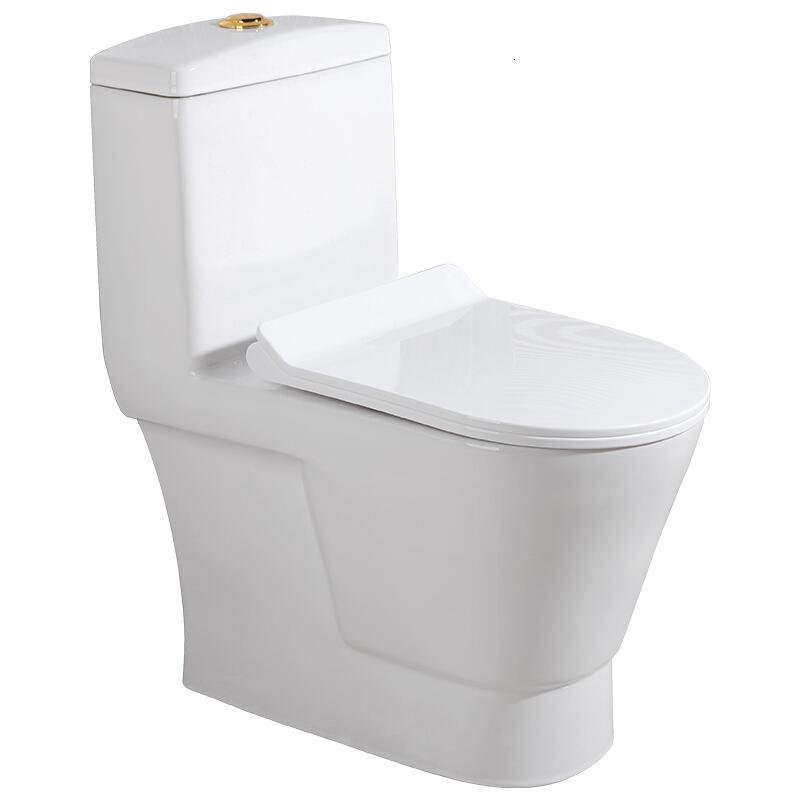 左右排马桶横排直冲座便器直排后排水墙排坐便器侧排水[左排]普通釉面款PP盖板其他/other壹德壹