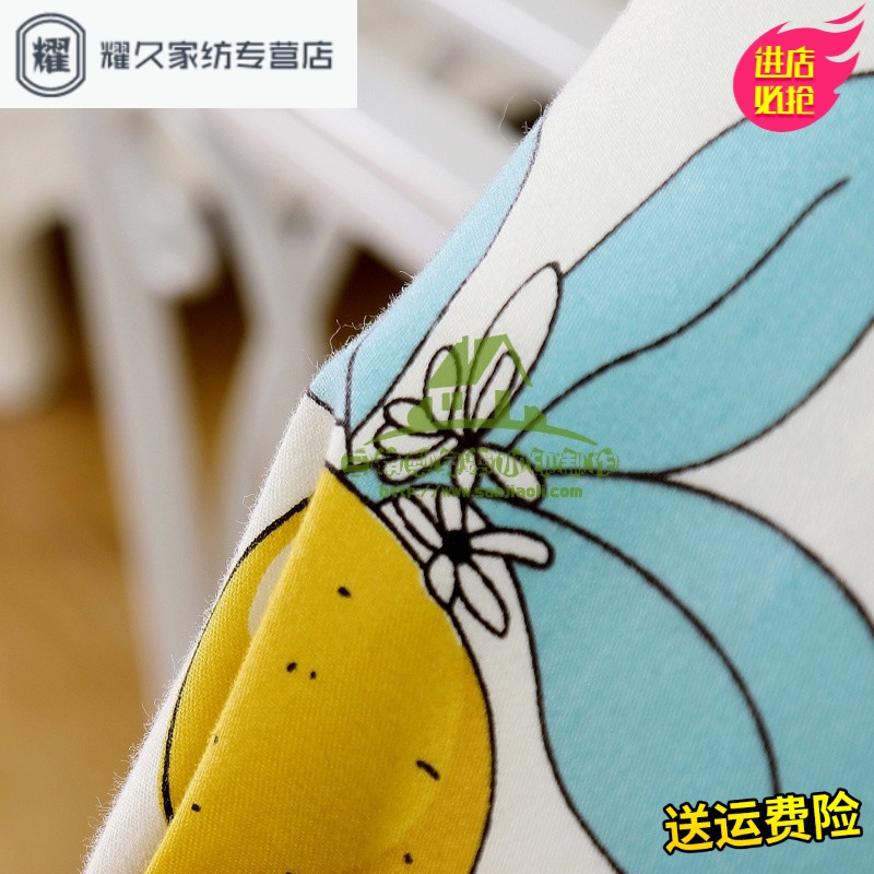 永德吉新款全棉圆柱形抱枕长条靠枕枕头卡通糖果枕办公室沙腰靠靠垫可拆洗