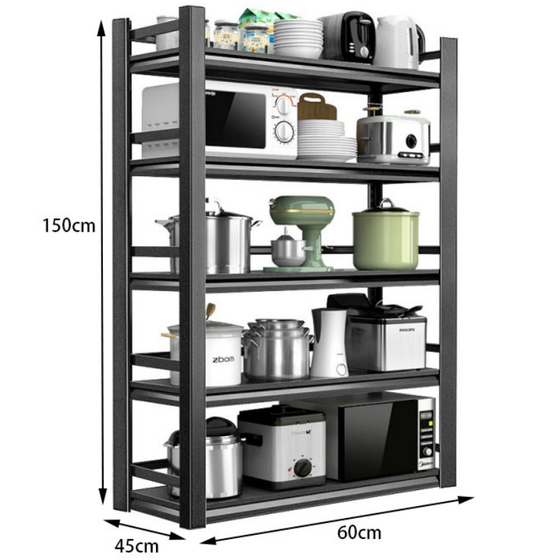 攸形落地置物架600*450*1500mm组高清大图