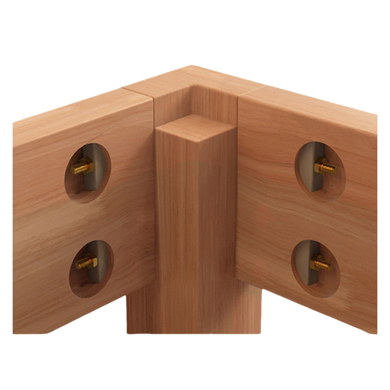 演发 实木床 1.5米 张高清大图