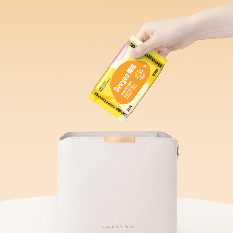 德佑婴儿湿巾20片*10包纸质厚实温和2007DYWP231高清大图