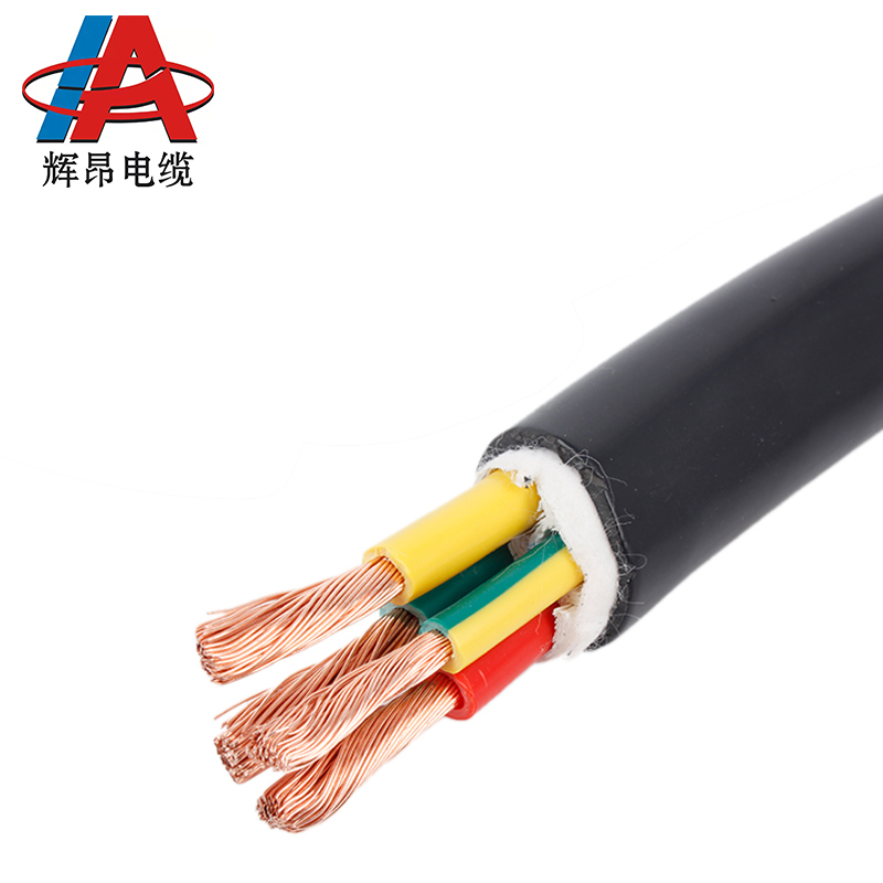 辉昂 护套软芯电缆 VVR 0.6/1kv -4*400+1*185平方米高清大图