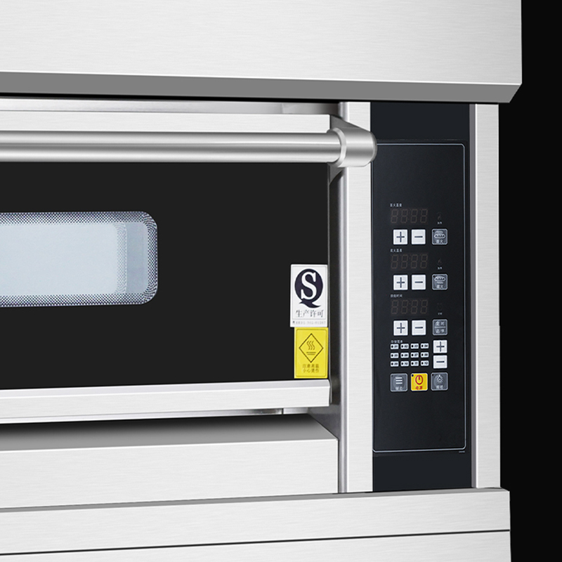 SOR松润 商用烤箱 学校烘焙店用烤箱 SOR-J126智能商用豪华电烤箱带发酵箱一体机2层4盘+10盘发酵箱584L高清大图