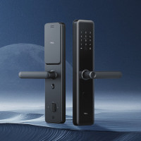 TCL 灵速 双校准指纹智能门锁S10R Pro 曜石黑