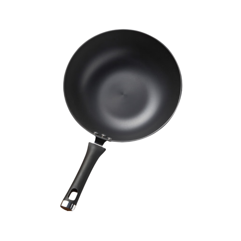 炊大皇典精铸铁炒锅30cmDJ30ZT