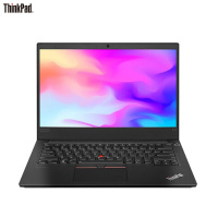 联想ThinkPad E14(06CD)14.0英寸轻薄本笔记本电脑 i3-10110U 4GB 1TB FHD W10H