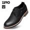 Zero零度休闲皮鞋男2020新款男鞋头层牛皮时尚潮鞋男青年布洛克鞋新款 正品 学生礼物 新年礼物