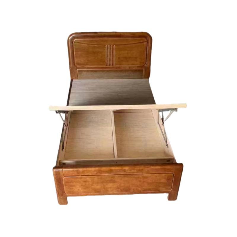 良佳兴 实木单人床带箱2000*1200*400mm 张高清大图