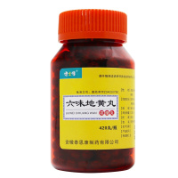 两瓶]健之佳六味地黄丸(浓缩丸)420丸*2瓶 滋阴补肾 用于肾阴亏损 头晕耳鸣 健脾益肾 丸剂
