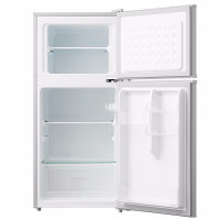 Midea/美的 BCD-112CM小冰箱家用双门电冰箱112升 直冷 小型节能静音冷冻冷藏 白色
