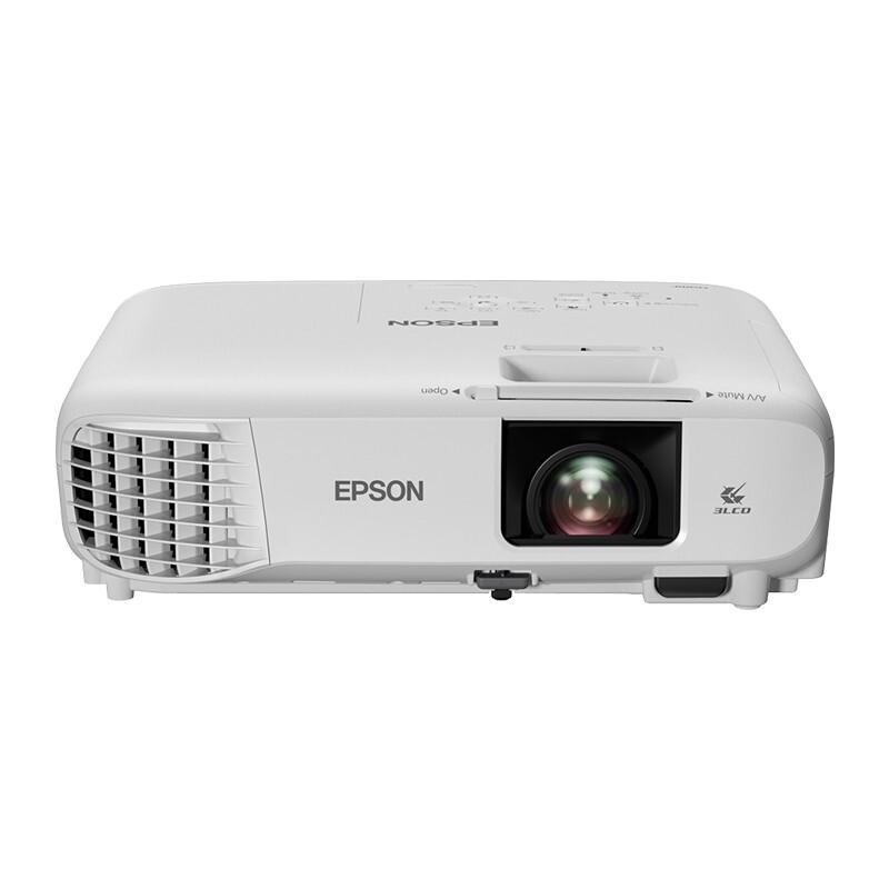 爱普生(EPSON)CB-FH06 [100英寸16:9电动幕布]商用家用投影仪投影机投墙商务办公用会议培训易用1080P高清投影仪 3500流明1920×1080超高清宽屏分辨率