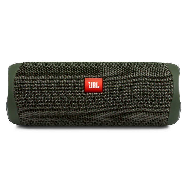 JBL FLIP5 音乐万花筒五代 便携式蓝牙音箱 低音炮 防水设计 支持多台串联 户外音箱 迷你小音响 森林绿