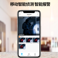 锐视威 智能监控摄像头监控家用360度全景手机远程高清无线WiFi监控器【超高清日夜全彩】送128G监控卡
