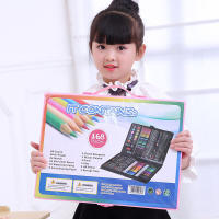 魔法棒168件粉色儿童文具套装学习礼品小学生画画用品画笔幼儿园水彩笔生日创意新生入学礼物一年级开学大礼包男孩玩具女孩玩具