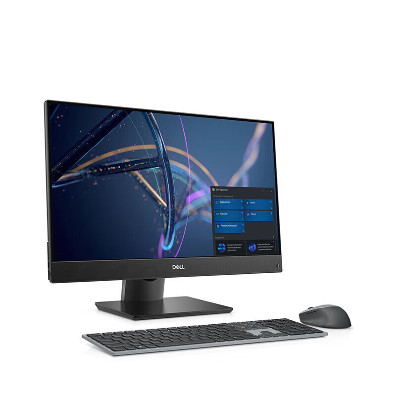 戴尔OptiPlex7400 23.8英寸办公台式一体机电脑I7-12700/16G/512G固态/触屏/摄像/WIFI/RX6500M-4G/W11H/有线键鼠 定制款