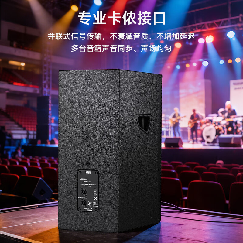 唯舒 YG-15 会议音频设备专业单15吋全频高端无源音箱户外室内会议KTV舞台婚庆大功率补声壁挂音响450W高清大图
