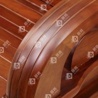 居将 JJ4031105 新中式实木沙发组合 1+1+3