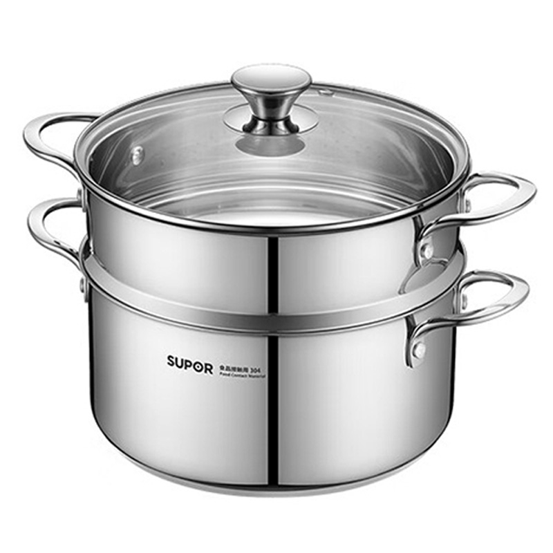 苏泊尔 EZ24SAS02 蒸滋味蒸煮多用锅 24cm(个)