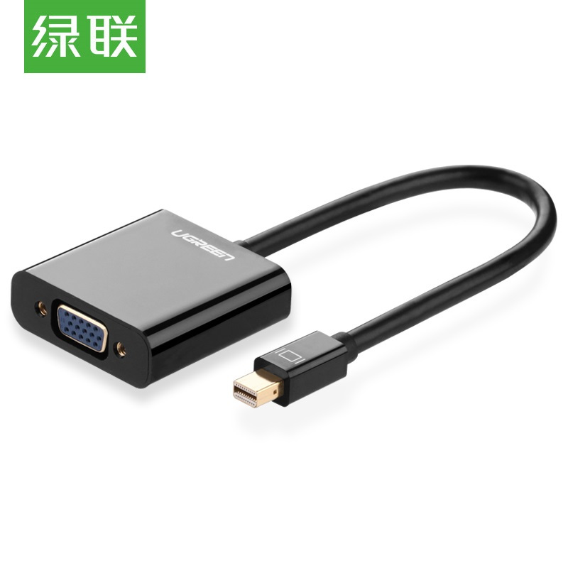 绿联Ugreen Mini DP转VGA转换器迷你Display