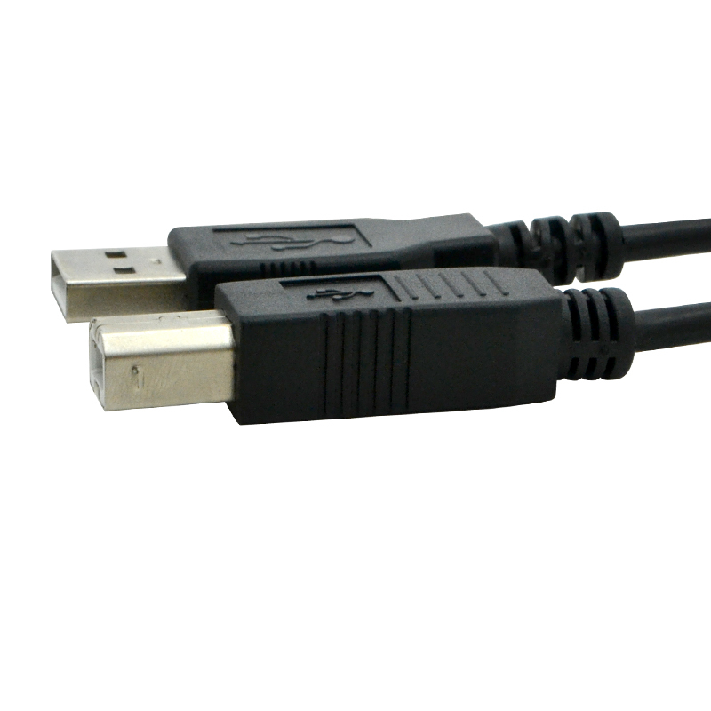 酷比客(L-CUBIC) USB-AM-BM 黑色 USB2.0打印线LCCPUSBAMBMBK-5M (单位:根)
