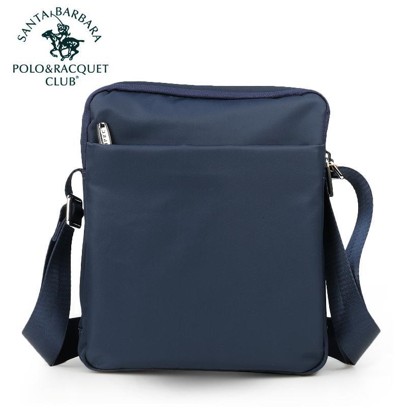 圣大保罗POLO 男士单肩斜跨布 竖款休闲男 2019新款 正品 学生礼物 新年礼物