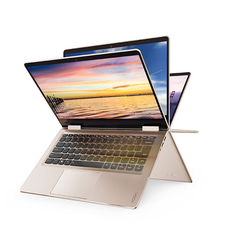 联想(lenovo)YOGA710-14 14英寸超轻薄触控超级本电脑I5-7200U 4G 256G 2G独显 金色