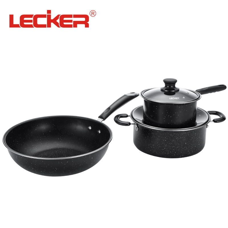 乐克尔(Lecker黑曜（套装锅）KR-751 一套