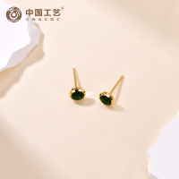 [七夕精选]足金999 5G圆形轻奢套装 耳饰