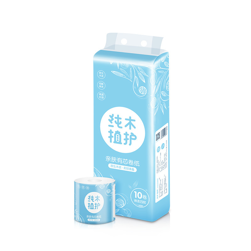 植护 有芯卷纸 蓝色经典经典 10卷