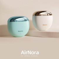 倍思W2 蓝牙耳机 AirNora 无线女士新款入耳式 适用于苹果华为