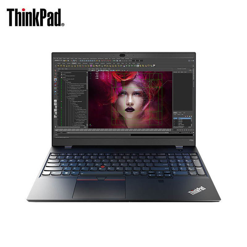 联想ThinkPad P15V 15.6英寸移动工作站笔记本电脑 i7-10750H 16G 512G FHD 4G独显